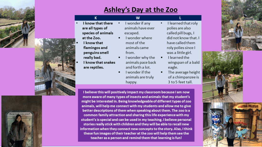 Ashley at the Zoo
